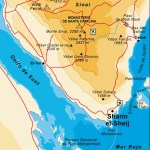 mapa sinaí