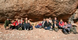 colla del rotary amb el pessebre